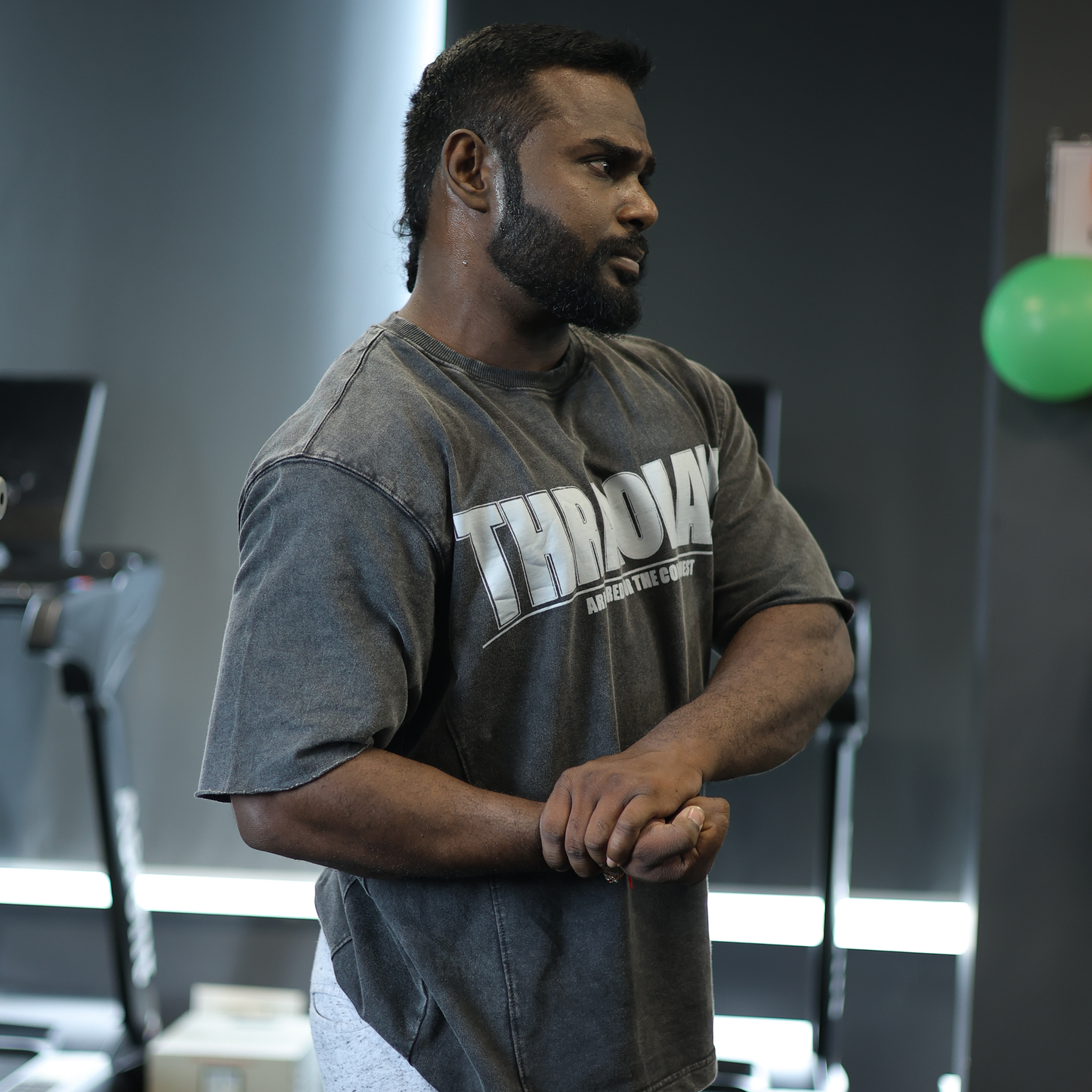 Thracians Acid-Washed Oversized T-Shirt