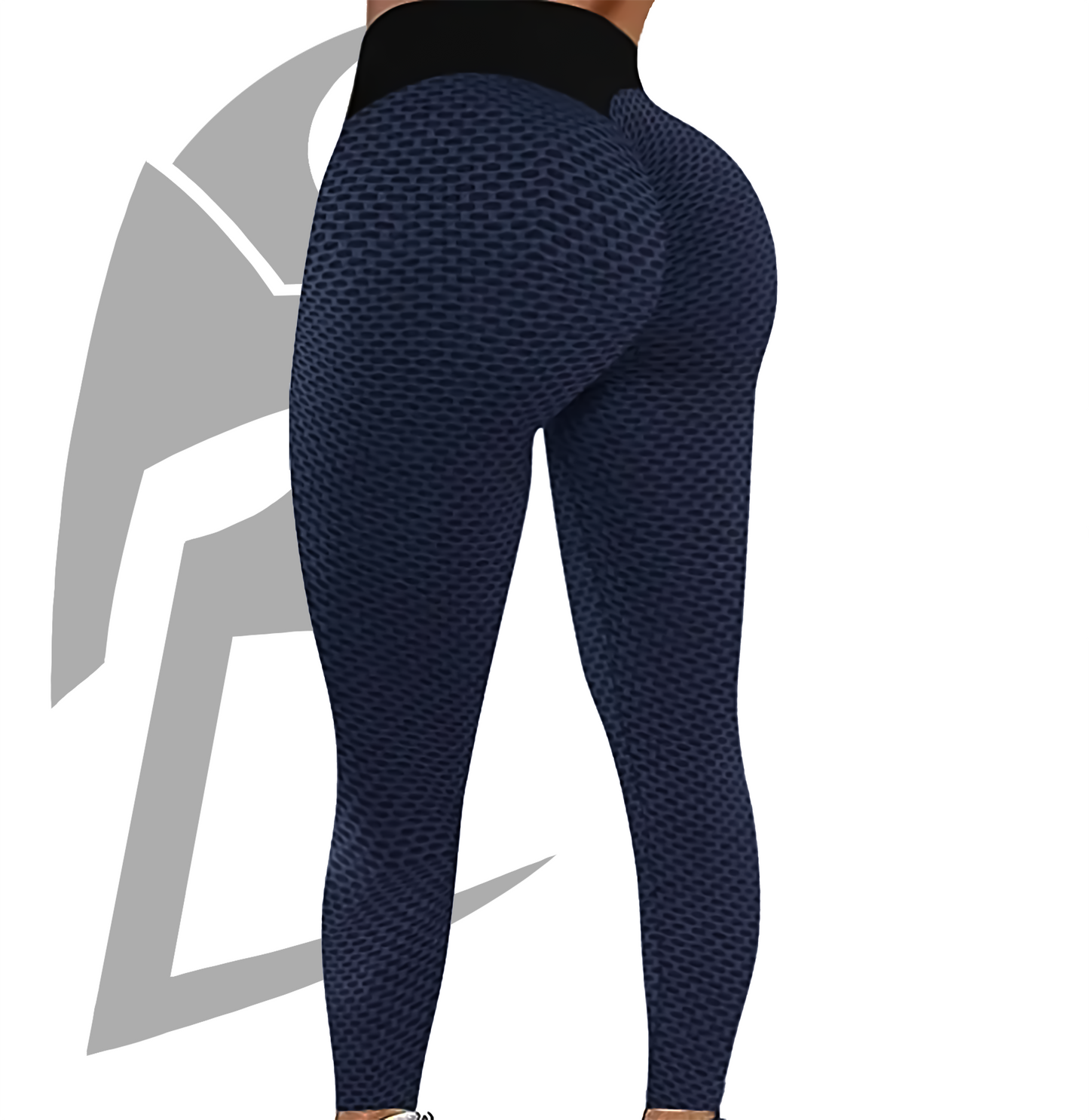 Blue Butt Lift Leggings